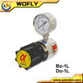 Stainless steel argon pressure regulator